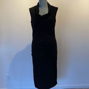 James Perse black stretchy dress